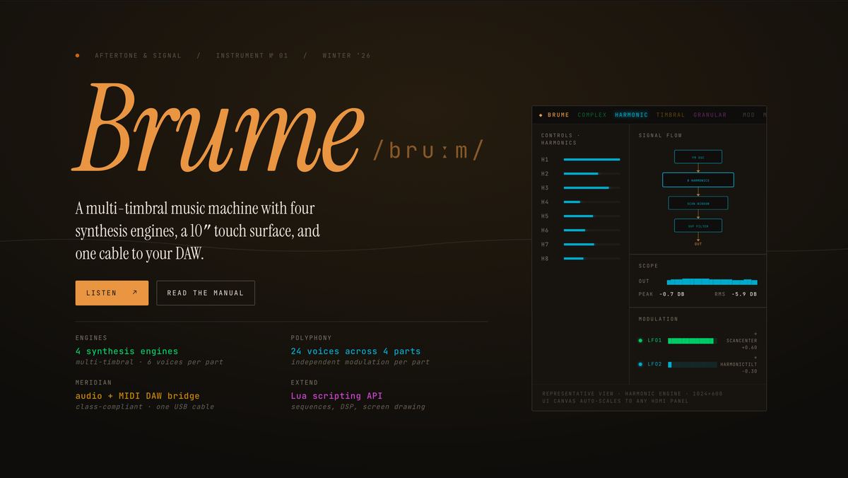 brume.aftertone.co image